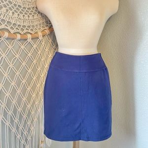 Navy Blue Skirt